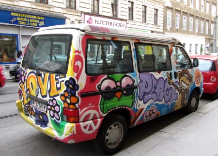 So cool. I wonder if I could employ some of these graffiti artists to decorate my old Honda before I leave the country?