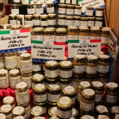 Italian specialties for sale.