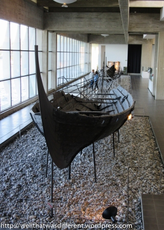 Inside the museum.